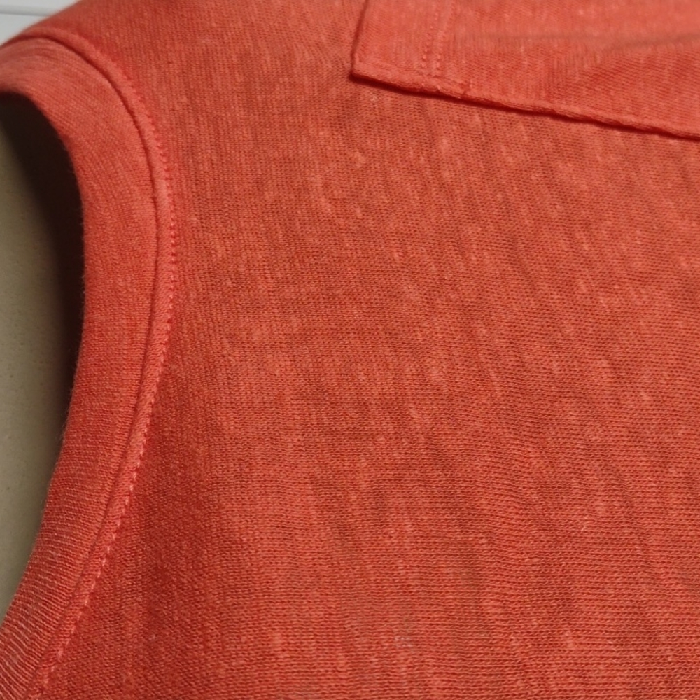 NWT Ava & Viv Sleeveless Orange Tanktop - SIZE: 4X - Picture 4 of 6